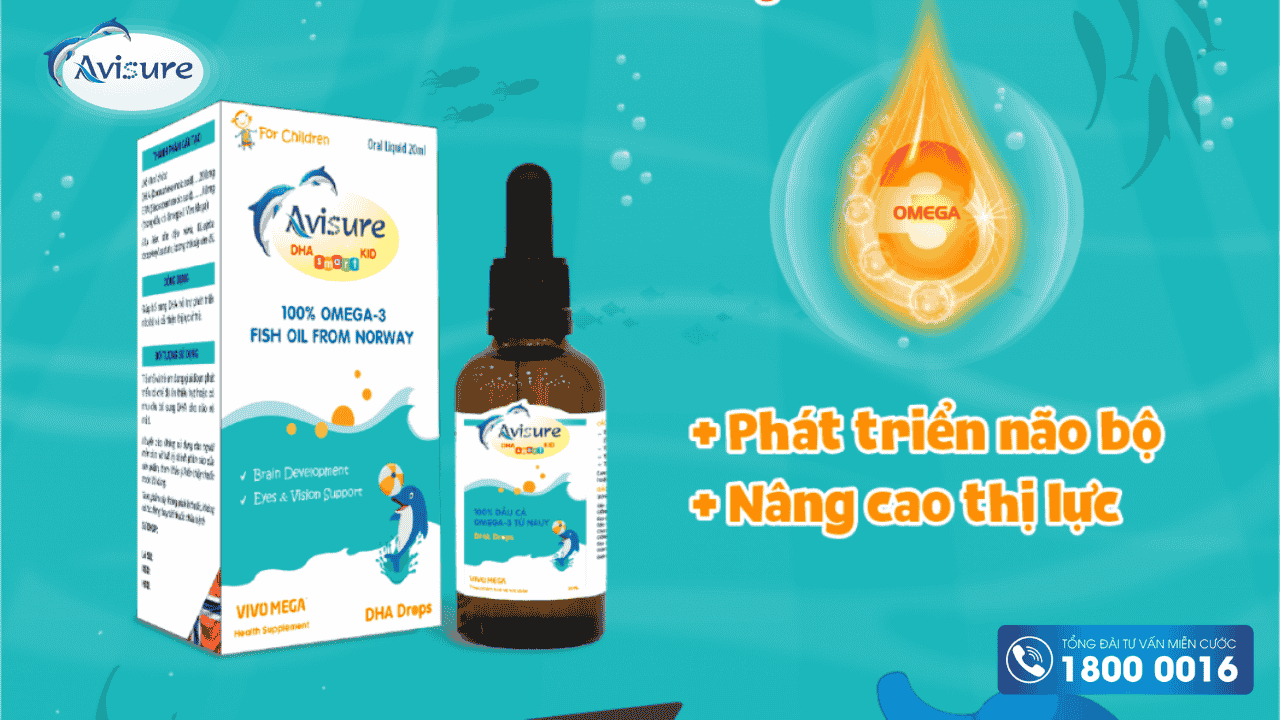 Thực phẩm bảo vệ sức khoẻ Avisure DHA Smart kid